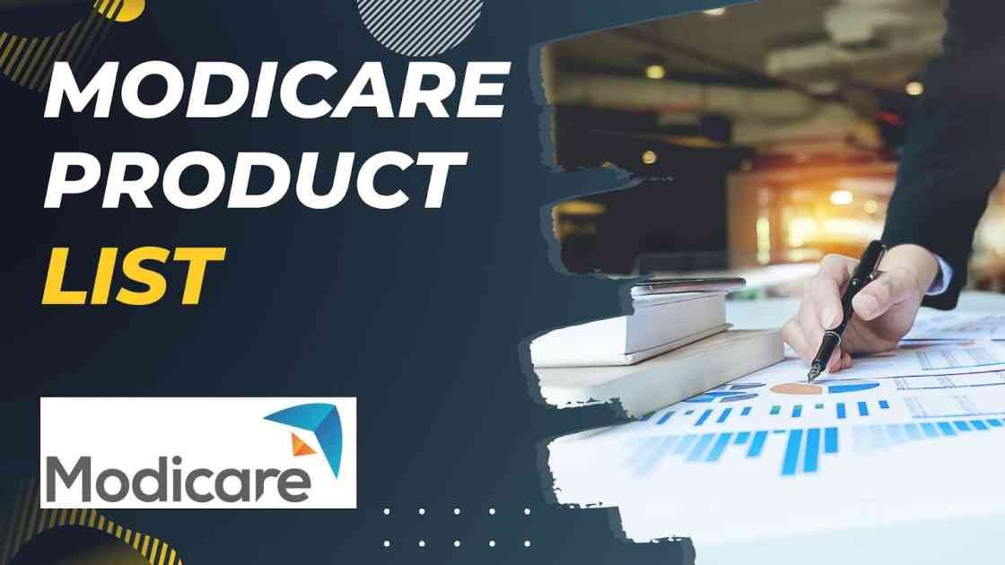 modicare products list