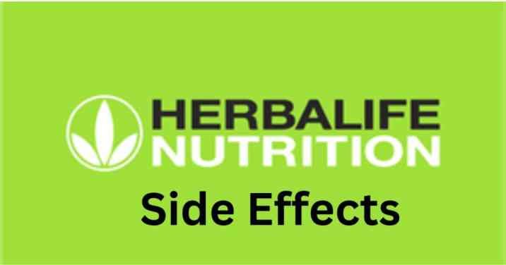 herbalife products side effects